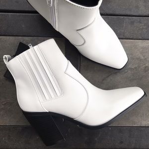 White Booties